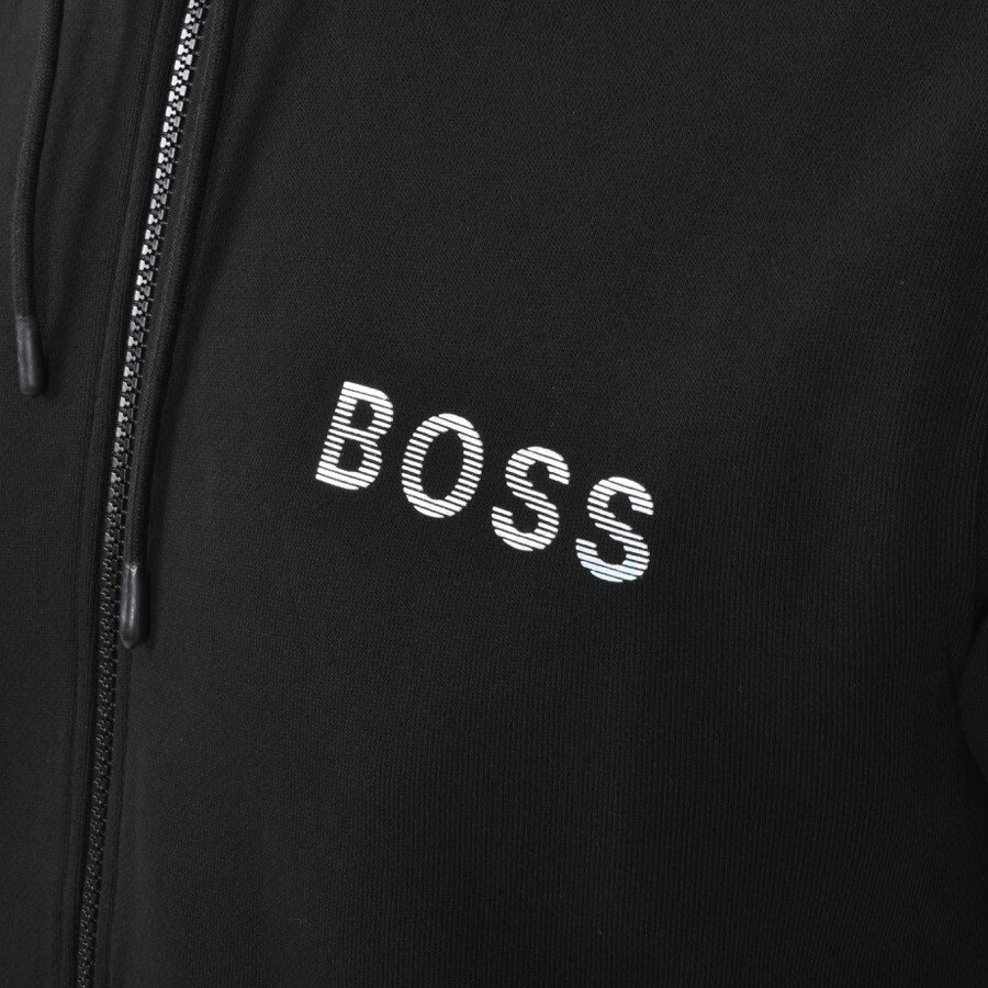 Alternative Image for ProductBOSS Sanem Full Zip Hoodie Black3