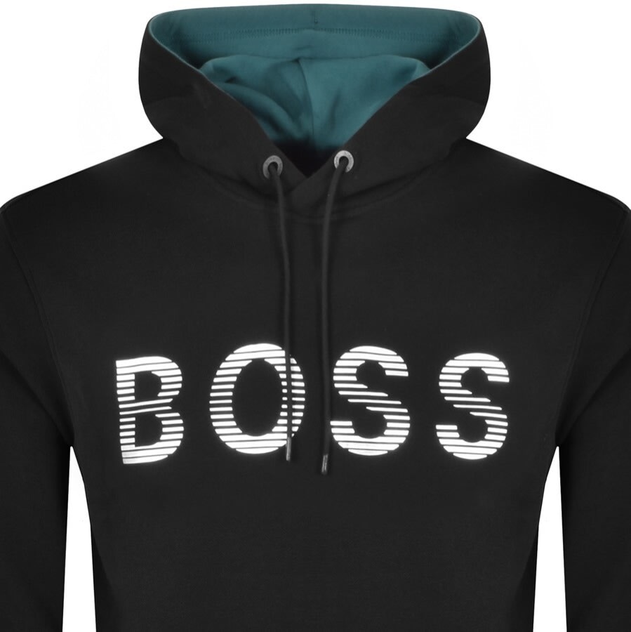 Alternative Image for ProductBOSS Sadok Pullover Hoodie Black2