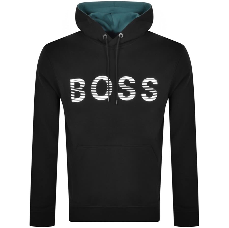 Alternative Image for ProductBOSS Sadok Pullover Hoodie Black1