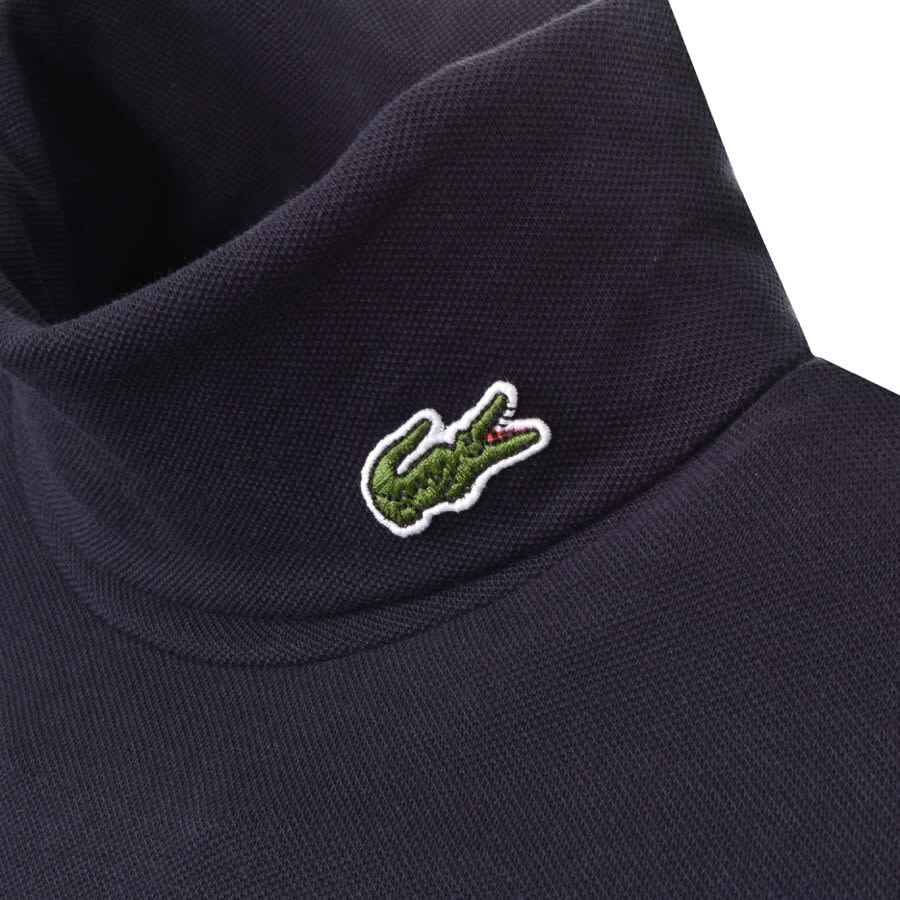 Alternative Image for ProductLacoste Long Sleeved Roll Neck T Shirt Navy3
