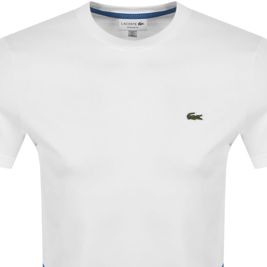 Alternative Image for ProductLacoste Crew Neck T Shirt White2
