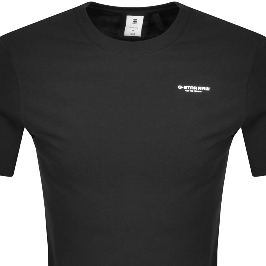 Alternative Image for ProductG Star Raw Slim Base T Shirt Black2