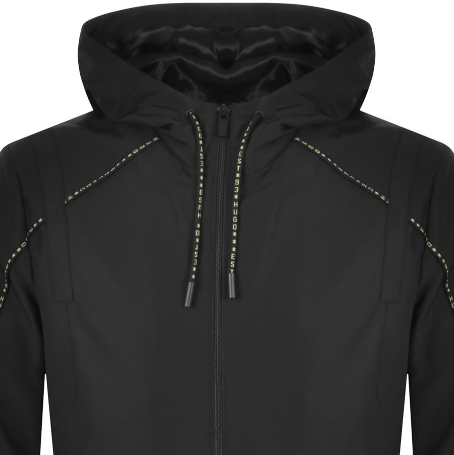 Alternative Image for ProductHUGO Benji Hooded Jacket Black2