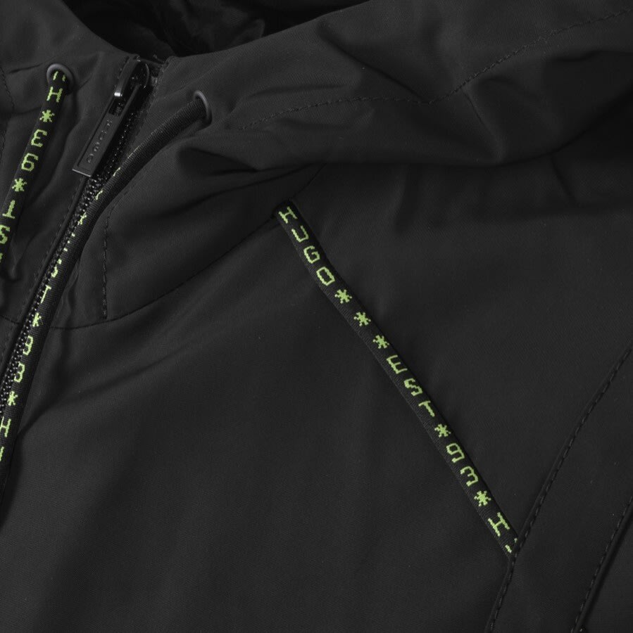 Alternative Image for ProductHUGO Benji Hooded Jacket Black3