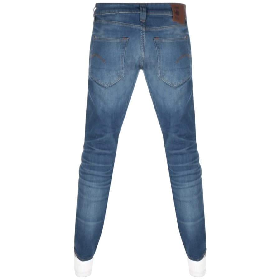 Alternative Image for ProductG Star Raw 3301 Jeans Mid Wash Blue2