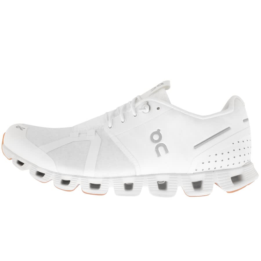 Alternative Image for ProductOn Running Cloud Terry Trainers White1