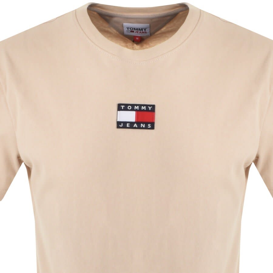 Alternative Image for ProductTommy Jeans Logo T Shirt Beige2
