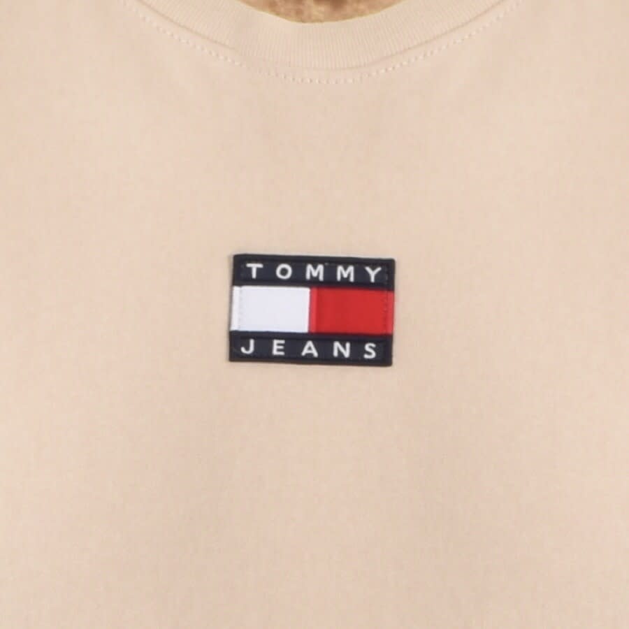 Alternative Image for ProductTommy Jeans Logo T Shirt Beige3