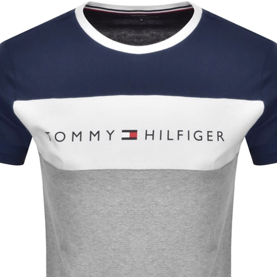 Alternative Image for ProductTommy Hilfiger Lounge Logo Flag T Shirt Navy2