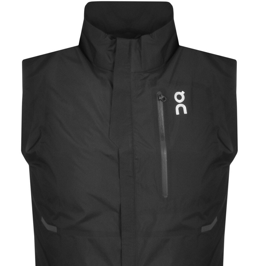 Alternative Image for ProductOn Running Weather Gilet Black2
