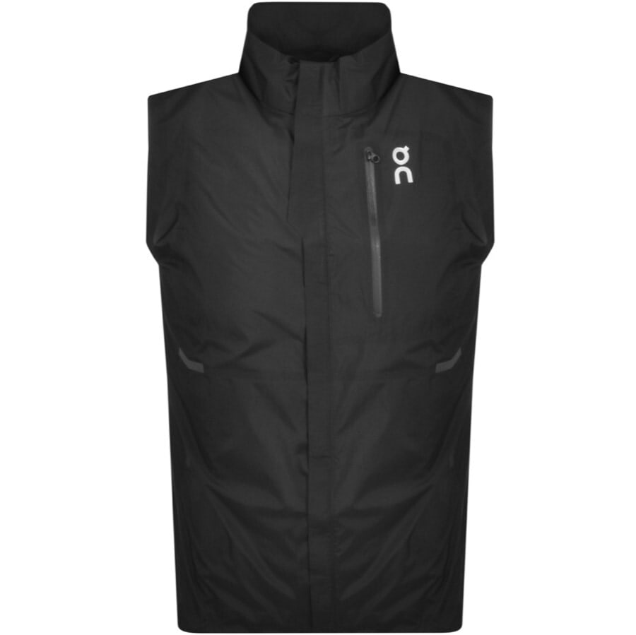 Alternative Image for ProductOn Running Weather Gilet Black1