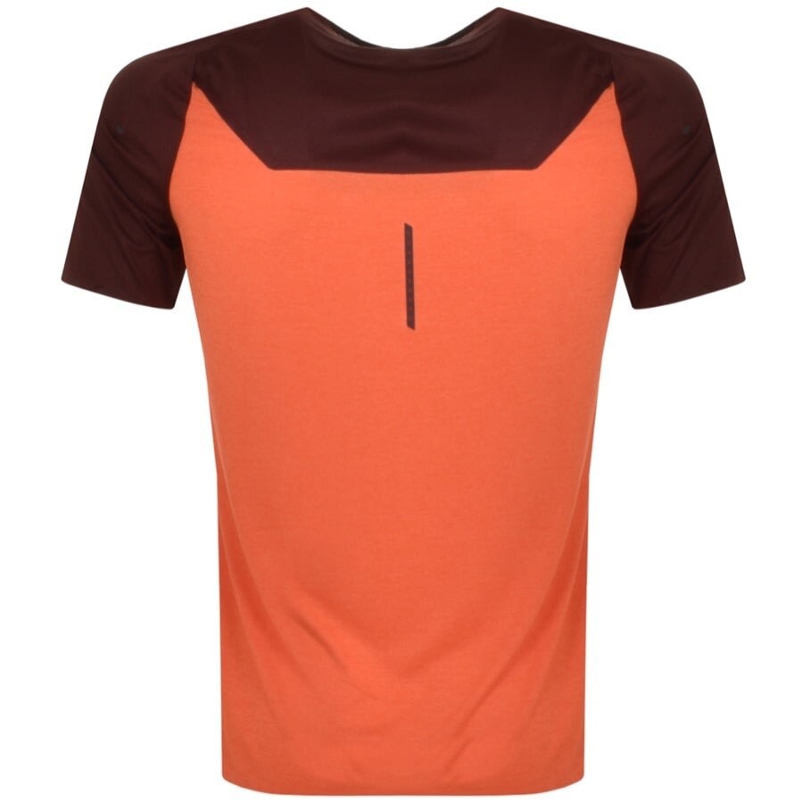 Alternative Image for ProductOn Running Performance T Shirt Burgundy3