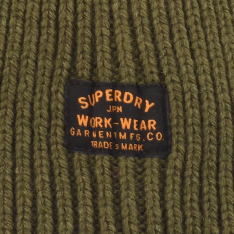 Alternative Image for ProductSuperdry Radar Knit Beanie Hat Green3