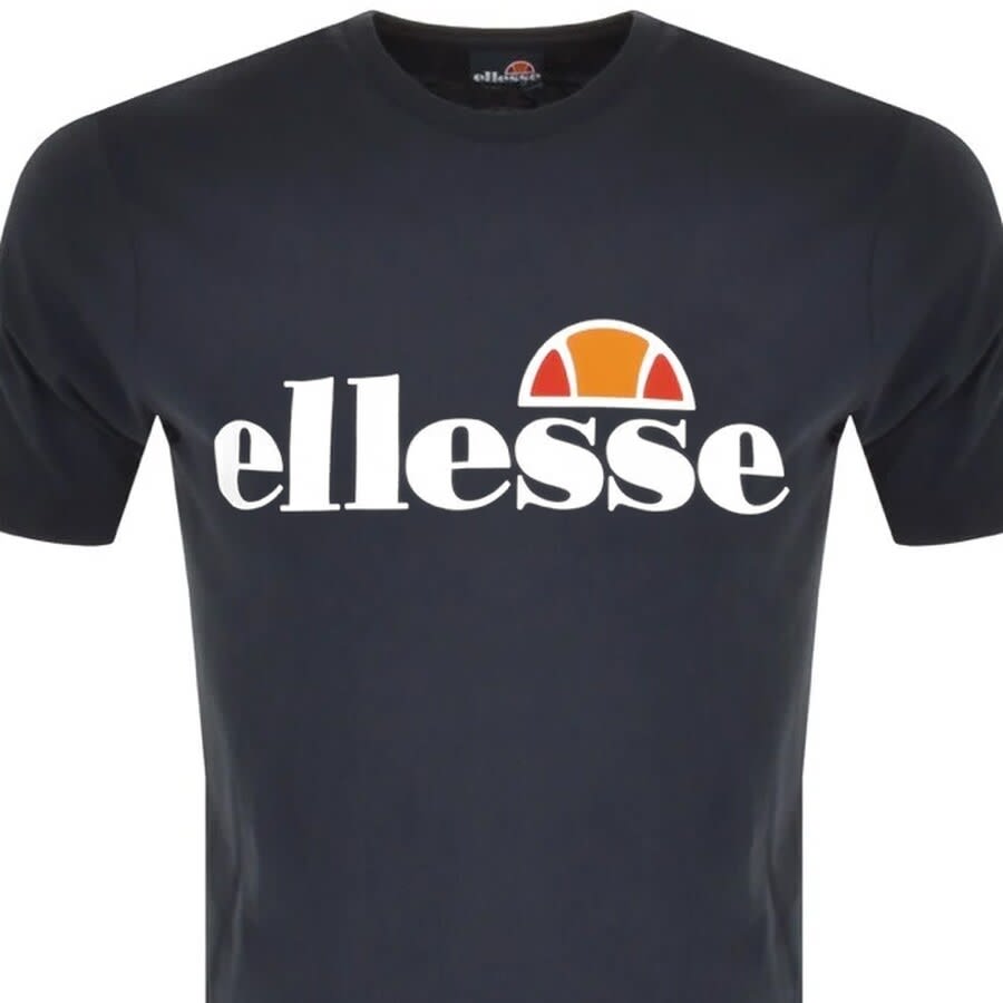 Alternative Image for ProductEllesse SL Prado Logo T Shirt Navy2