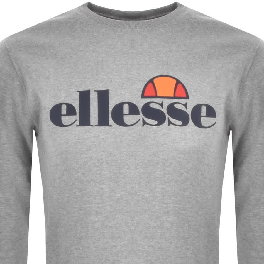Alternative Image for ProductEllesse SL Succiso Crew Neck Sweatshirt Grey2