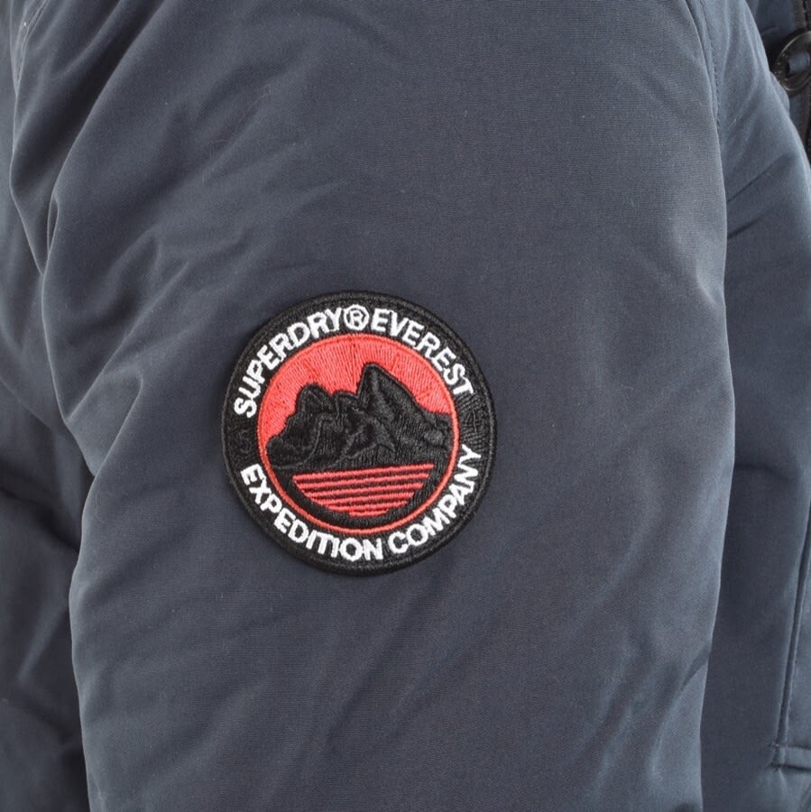 Alternative Image for ProductSuperdry Hooded Everest Jacket Navy3
