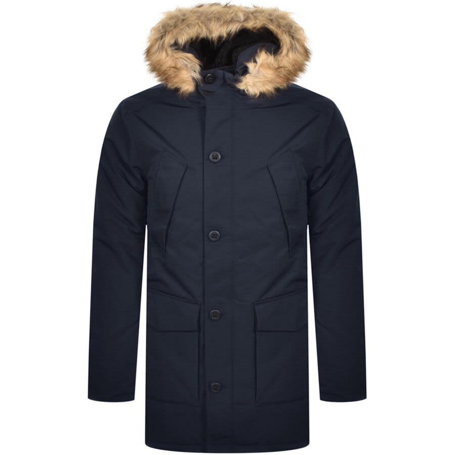 Alternative Image for ProductSuperdry Hooded Everest Jacket Navy1