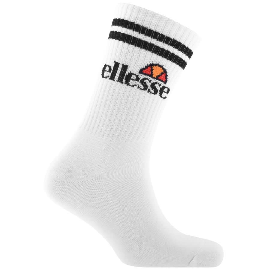 Alternative Image for ProductEllesse Pullo 3 Pack Socks Black2
