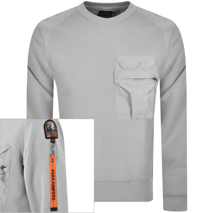 Alternative Image for ProductParajumpers Sambre Sweatshirt Grey1