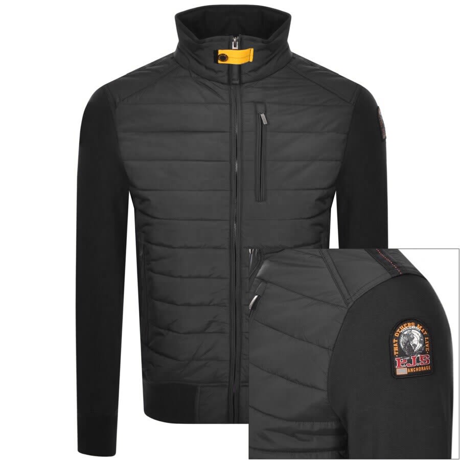 Alternative Image for ProductParajumpers Elliot Full Zip Sweatshirt Black1