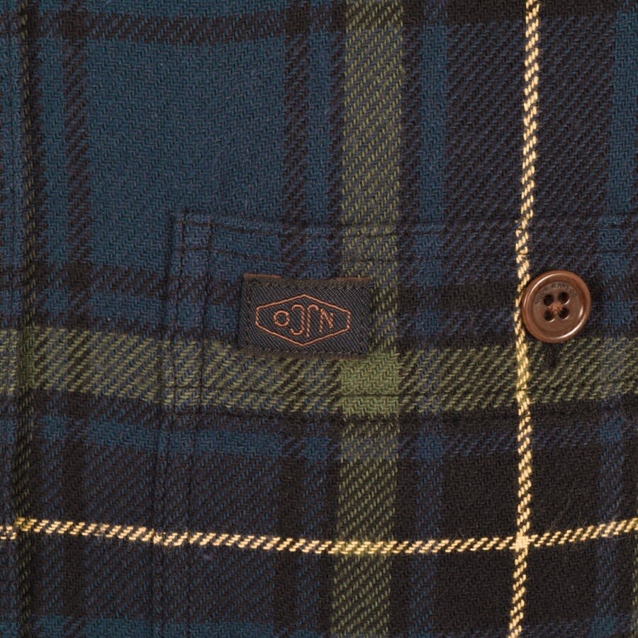 Alternative Image for ProductNudie Jeans Flannel Overshirt Navy3