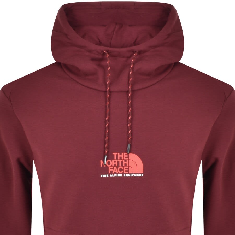 Alternative Image for ProductThe North Face Fine Alpine Hoodie Burgundy2