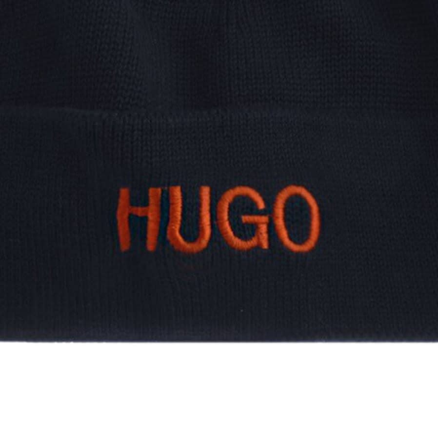 Alternative Image for ProductHUGO Xemu Beanie Hat Navy3