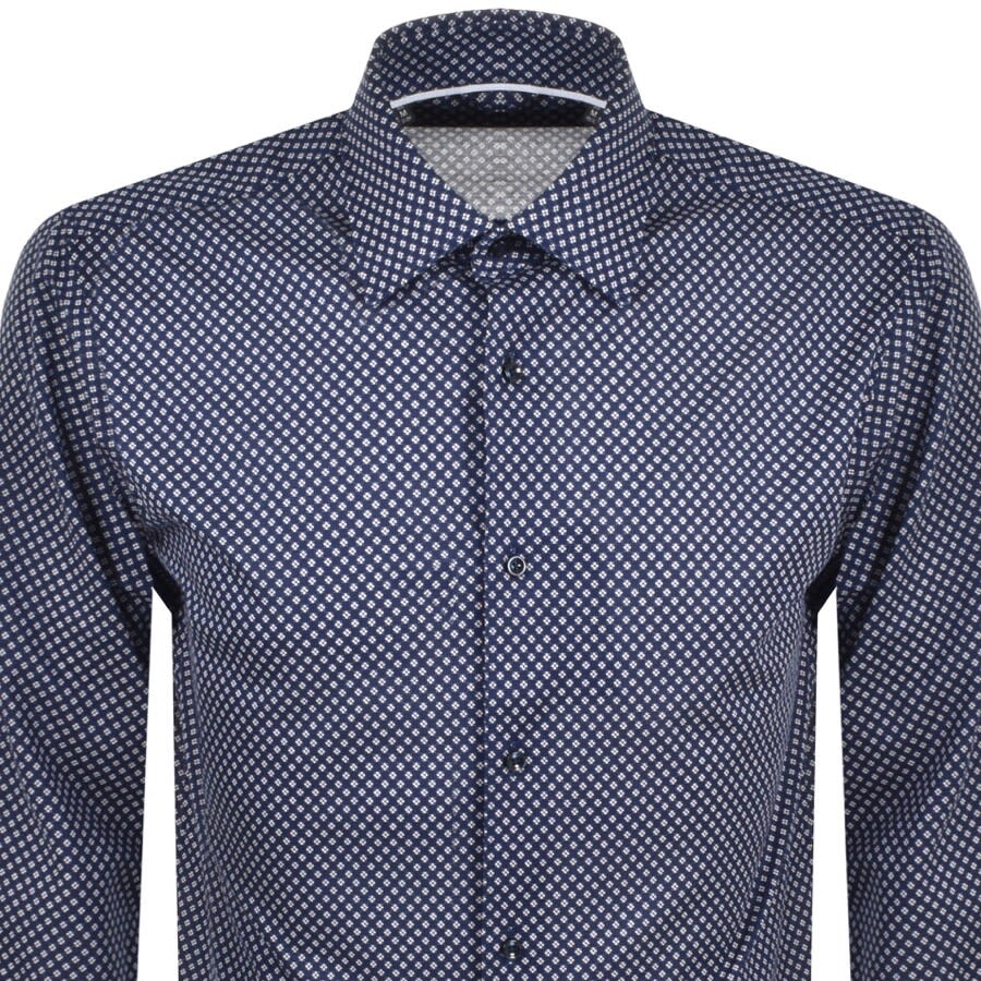 Alternative Image for ProductBOSS C Joe Regular Fit Long Sleeve Shirt Navy2