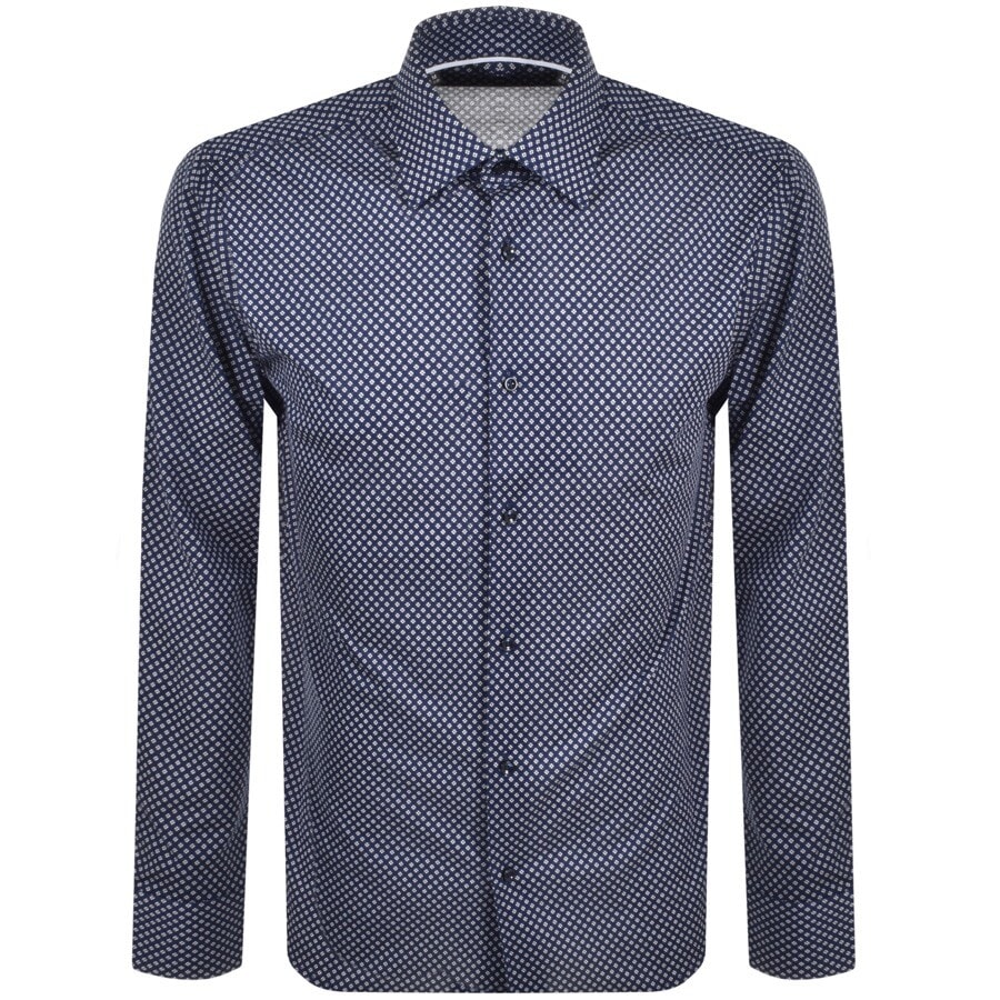 Alternative Image for ProductBOSS C Joe Regular Fit Long Sleeve Shirt Navy1