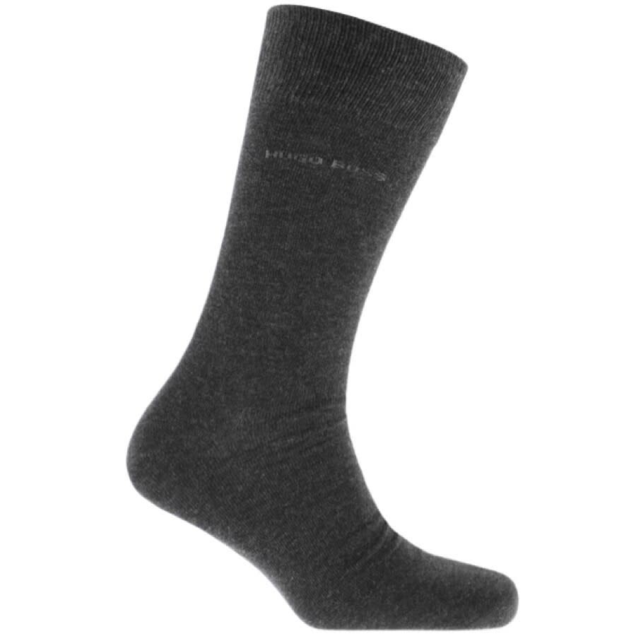 Alternative Image for ProductBOSS Two Pack Socks Grey2