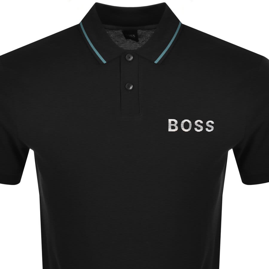 Alternative Image for ProductBOSS Tobin Short Sleeve Polo T Shirt Black2
