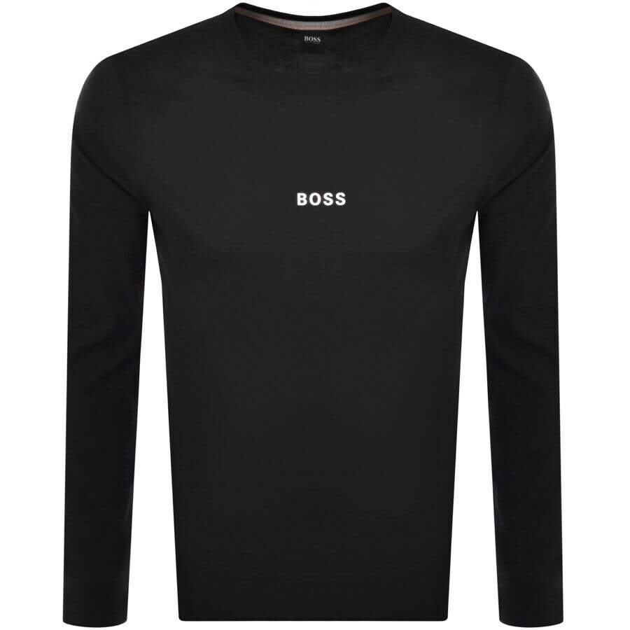 Alternative Image for ProductBOSS Long Sleeved TChark 1 T Shirt Black1