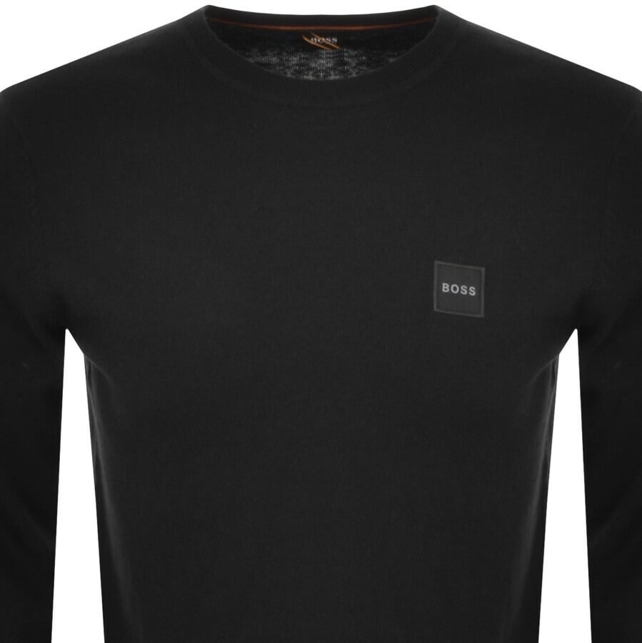 Alternative Image for ProductBOSS Kanovant Knitted Jumper Black2