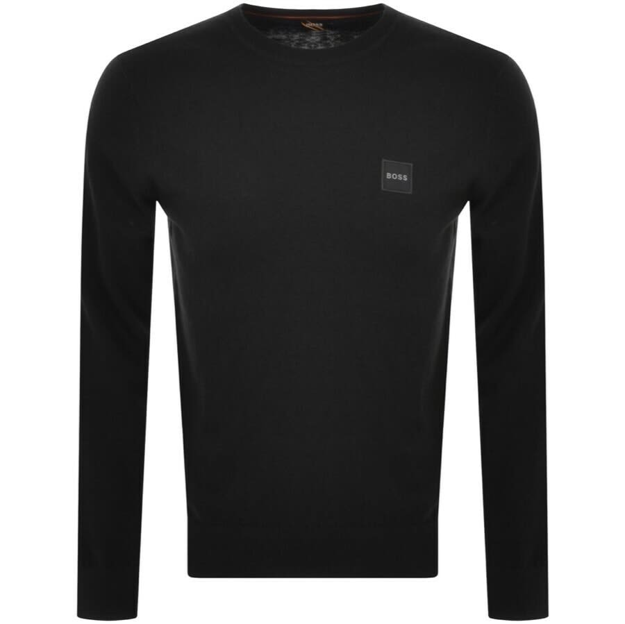 Alternative Image for ProductBOSS Kanovant Knitted Jumper Black1