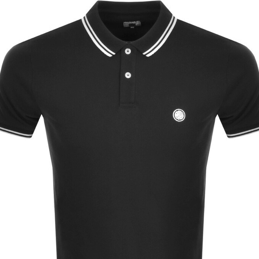 Alternative Image for ProductPretty Green Barton Polo T Shirt Black2