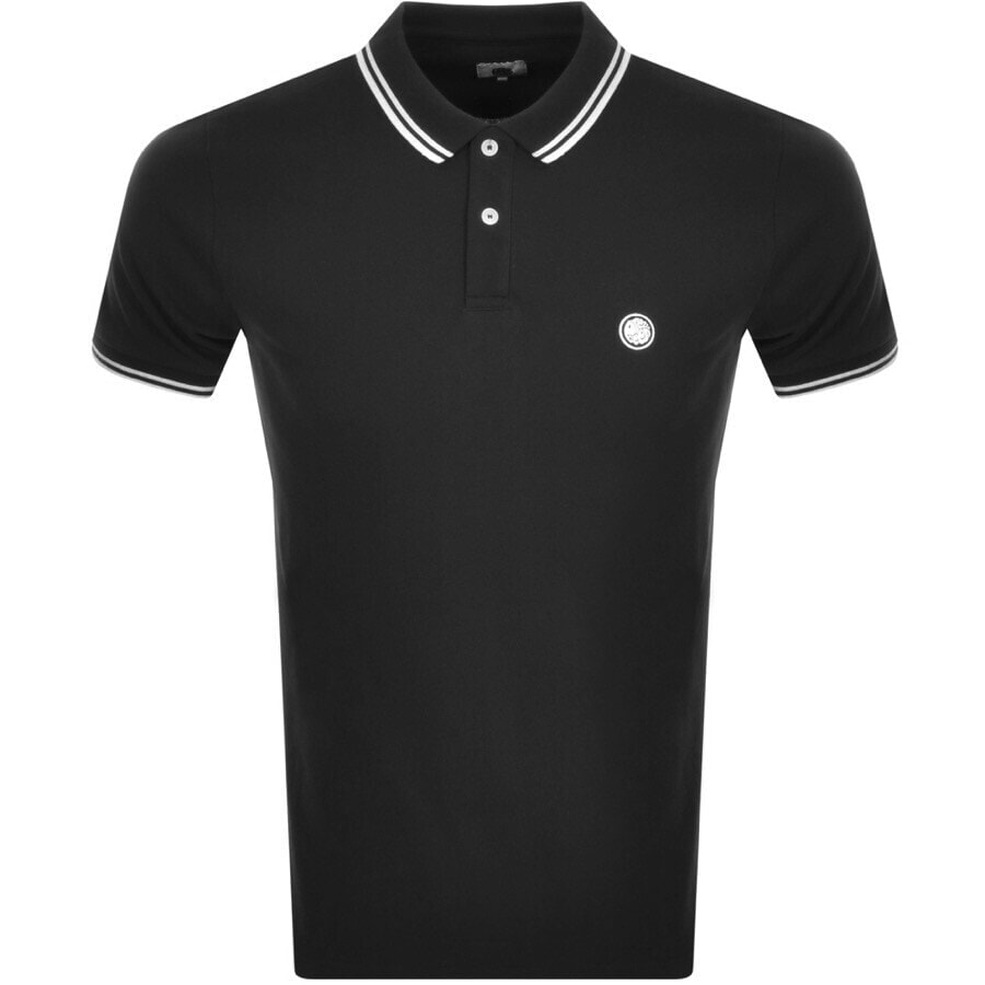 Alternative Image for ProductPretty Green Barton Polo T Shirt Black1