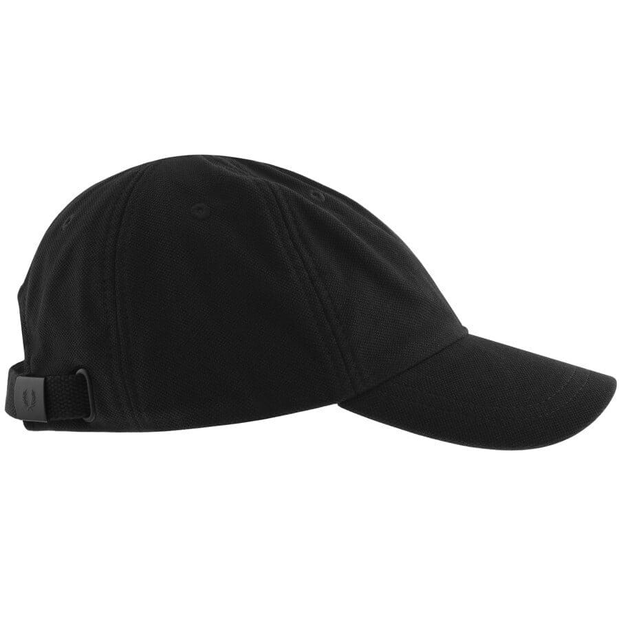 Alternative Image for ProductFred Perry Pique Classic Cap Black2