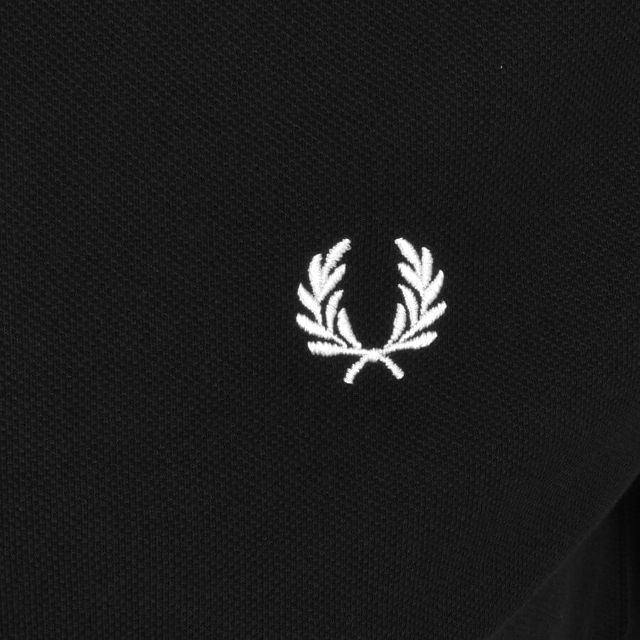 Alternative Image for ProductFred Perry Spaced Dye Tipped T Shirt Black3