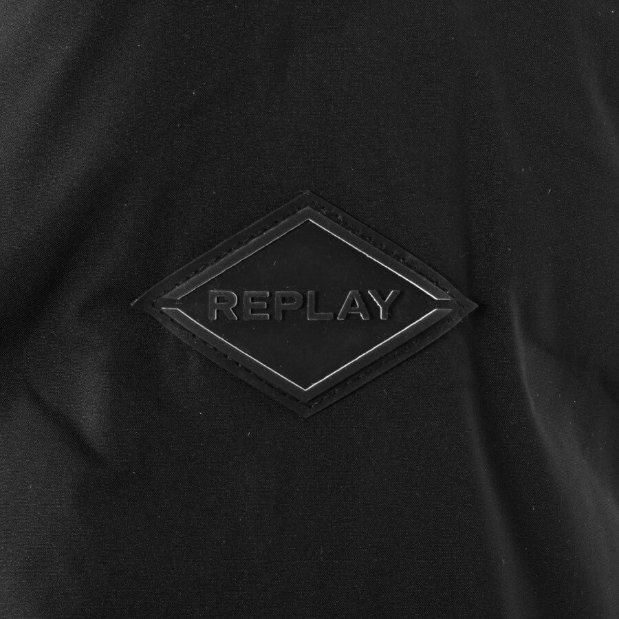 Alternative Image for ProductReplay Padded Jacket Black3