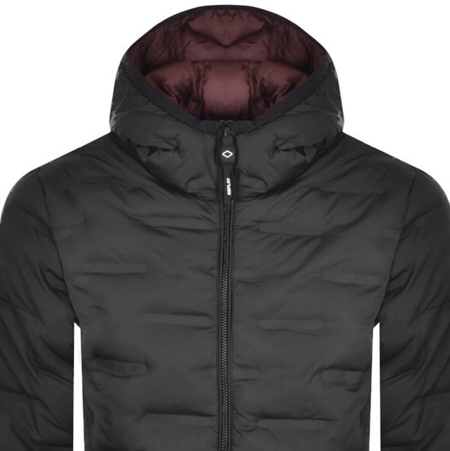 Alternative Image for ProductReplay Padded Jacket Black2