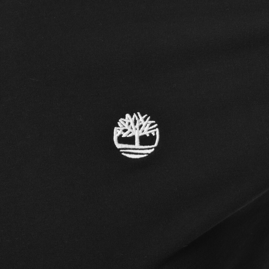 Timberland Dun River Logo T Shirt Black | Mainline Menswear