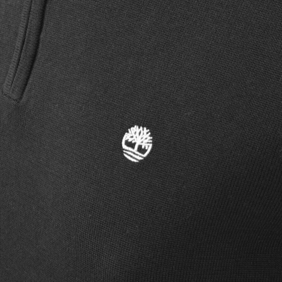 Alternative Image for ProductTimberland Half Zip Knit Jumper Black3