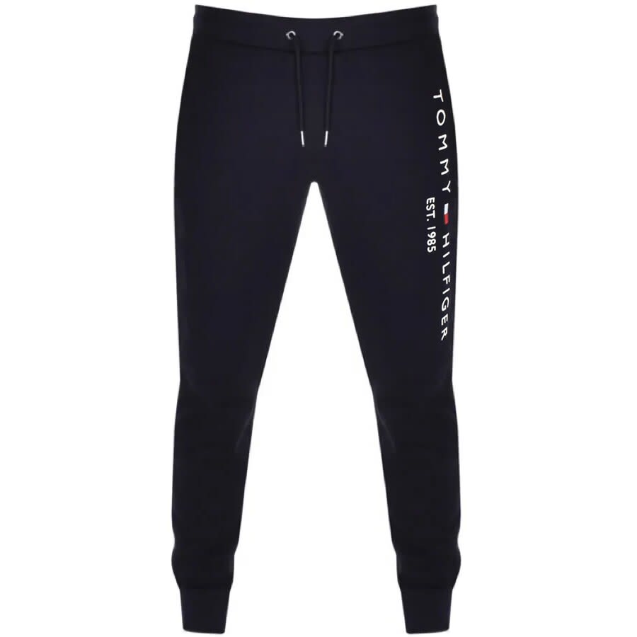 Alternative Image for ProductTommy Hilfiger Logo Jogging Bottoms Navy1