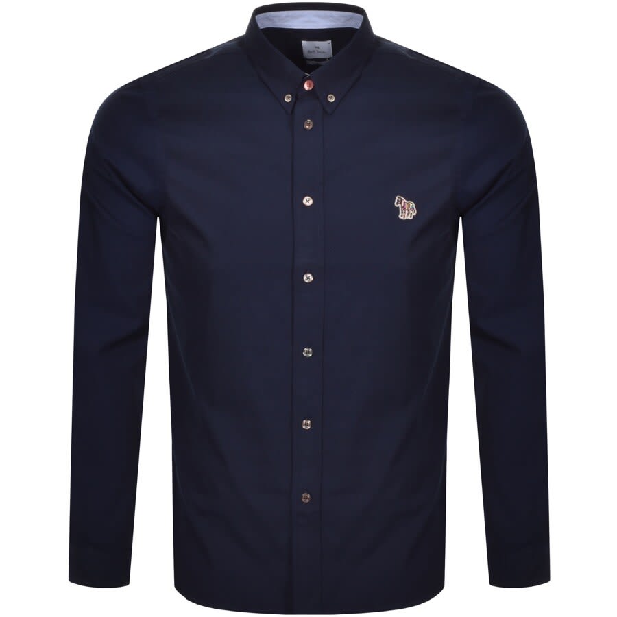 Alternative Image for ProductPS By Paul Smith Long Sleeved Tailored Shirt Navy1