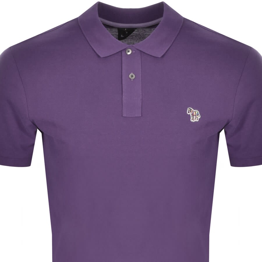 Alternative Image for ProductPS By Paul Smith Regular Polo T Shirt Purple2