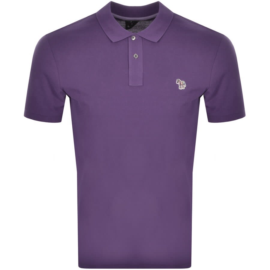 Alternative Image for ProductPS By Paul Smith Regular Polo T Shirt Purple1