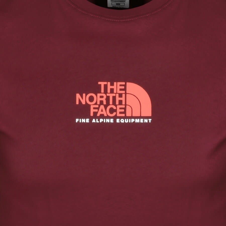 Alternative Image for ProductThe North Face Fine Alpine T Shirt Burgundy3