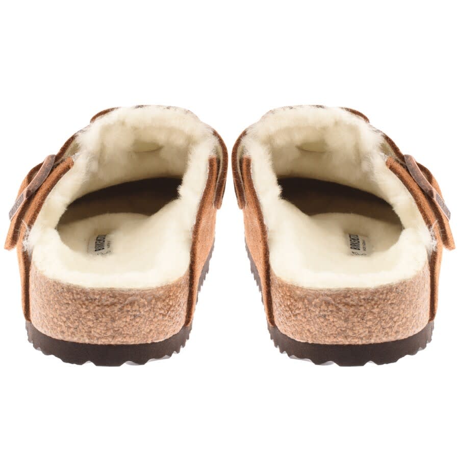 Alternative Image for ProductBirkenstock Boston VL Suede Mules Brown3