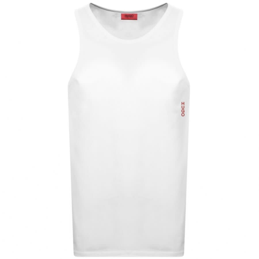 Alternative Image for ProductHUGO Double Pack Vest T Shirts White2
