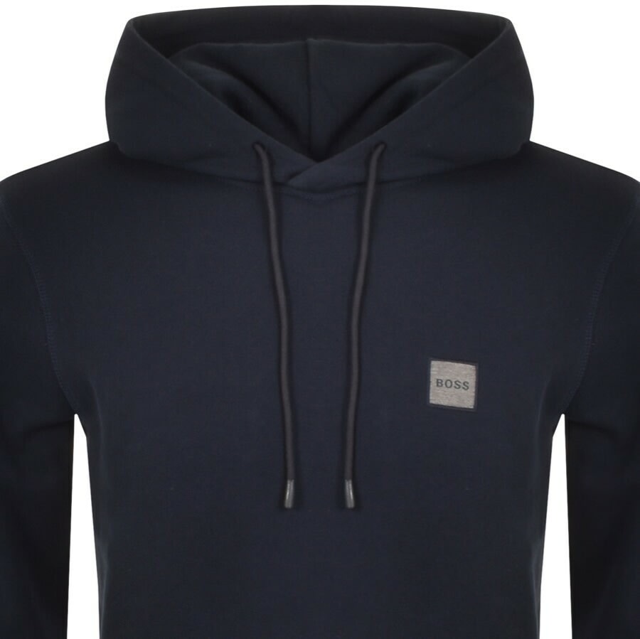 Alternative Image for ProductBOSS Wetalk Pullover Hoodie Navy2